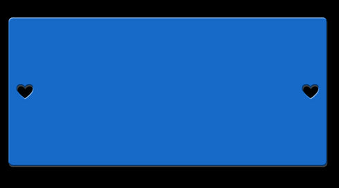 Tür- und Boxenschild "14x7"